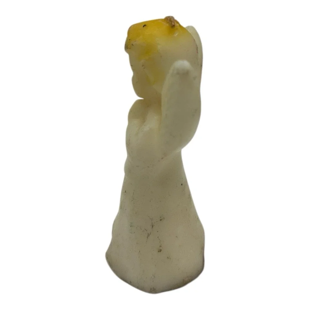 Vintage Gurley‎ Candle Praying Christmas Angel 5